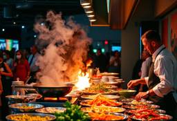 Live Food Counters
